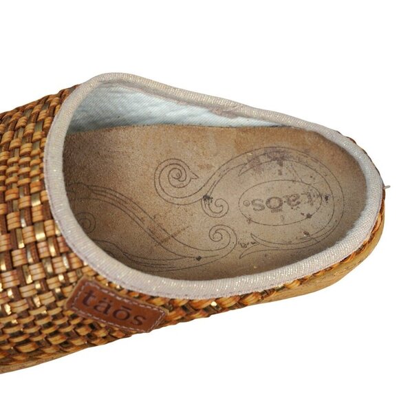 Taos Womens Primavera Woven Slip-On Clogs Size 38 7.5 US‎ - Picture 6 of 9